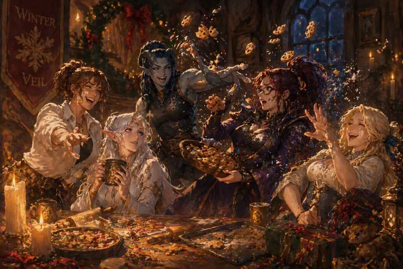Winter Veil by the Hearth