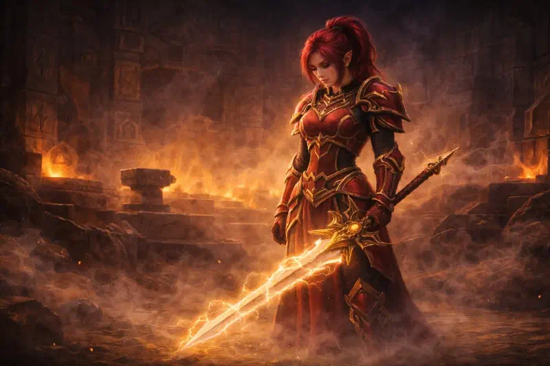 Vyrneese with Thunderfury
