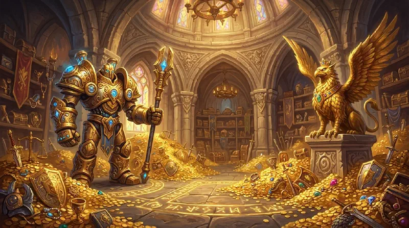 Gilded Gold Guardians