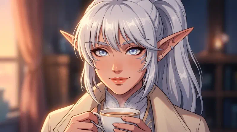 Reyneese Charming Facial Portrait