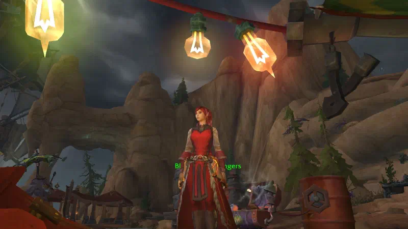Vyrneese under the Encampment Lights