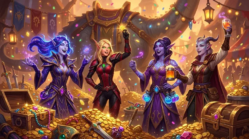Reyneese Warband Gold Victory Celebration